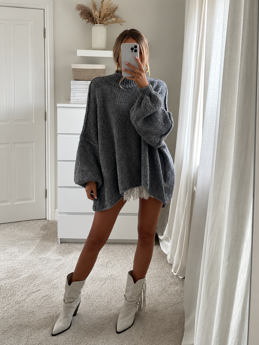 ALEJANDRA | JERSEY DE PUNTO OVERSIZE