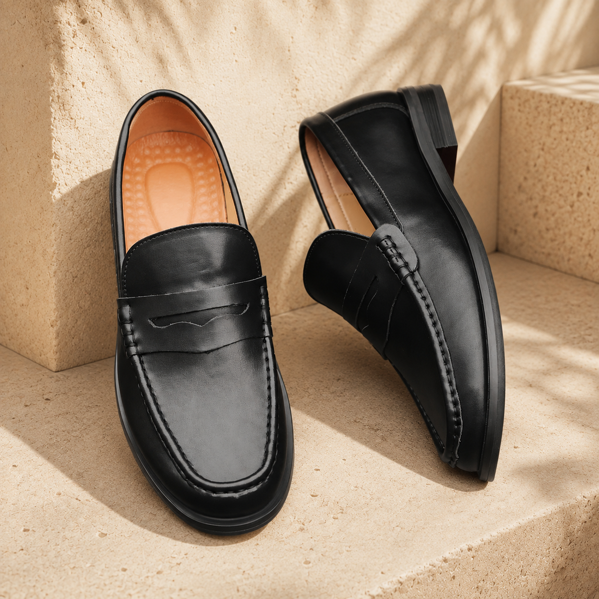 JOEL | MOCASINES INFORMALES DE PIEL SIN CORDONES