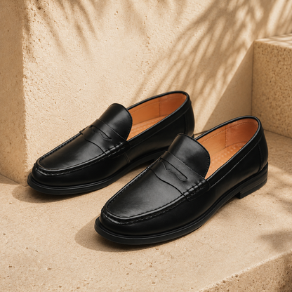 JOEL | MOCASINES INFORMALES DE PIEL SIN CORDONES