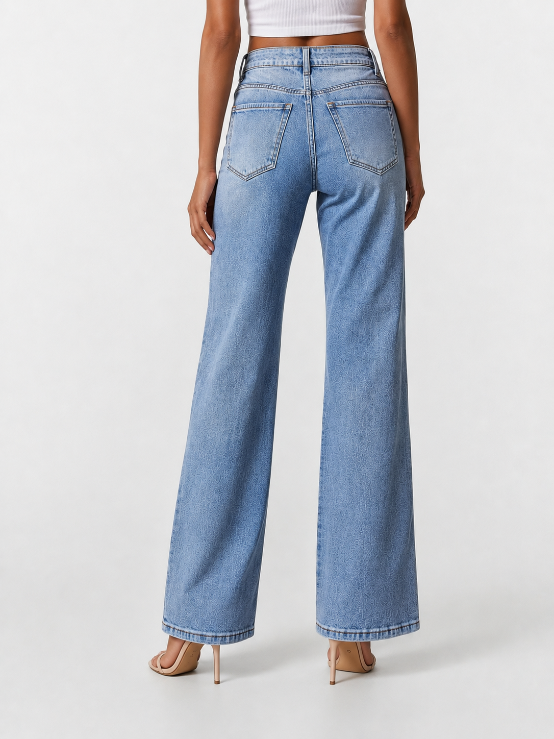 CARLA | PANTALÓN TALLE ALTO PIERNA ANCHA