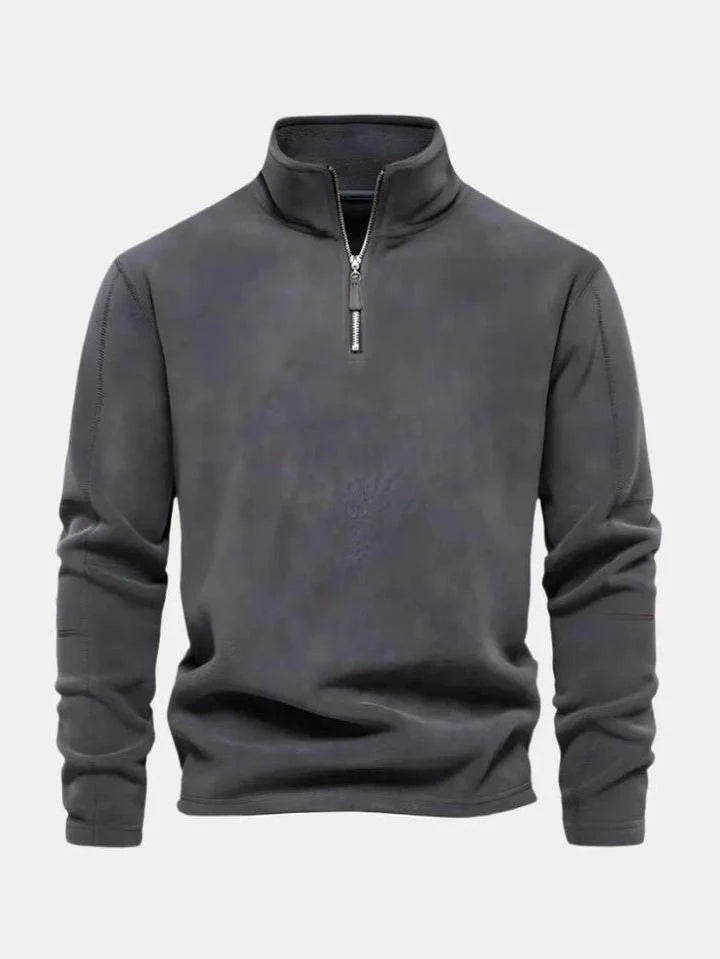 ROBERTO | JERSEY CUELLO ALTO CON CREMALLERA