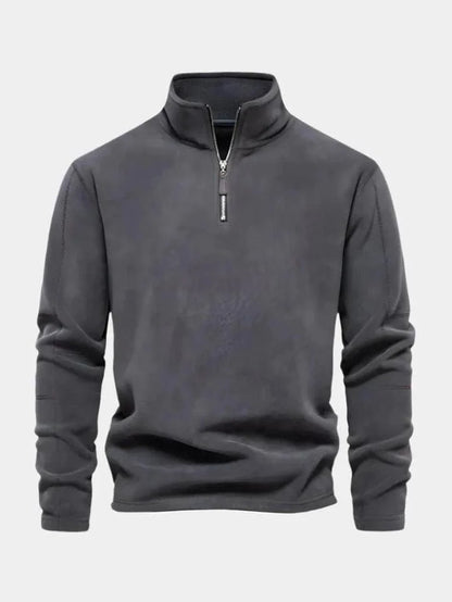 ROBERTO | JERSEY CUELLO ALTO CON CREMALLERA