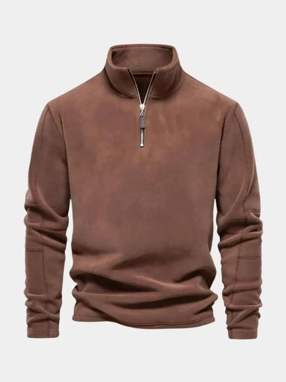 ROBERTO | JERSEY CUELLO ALTO CON CREMALLERA