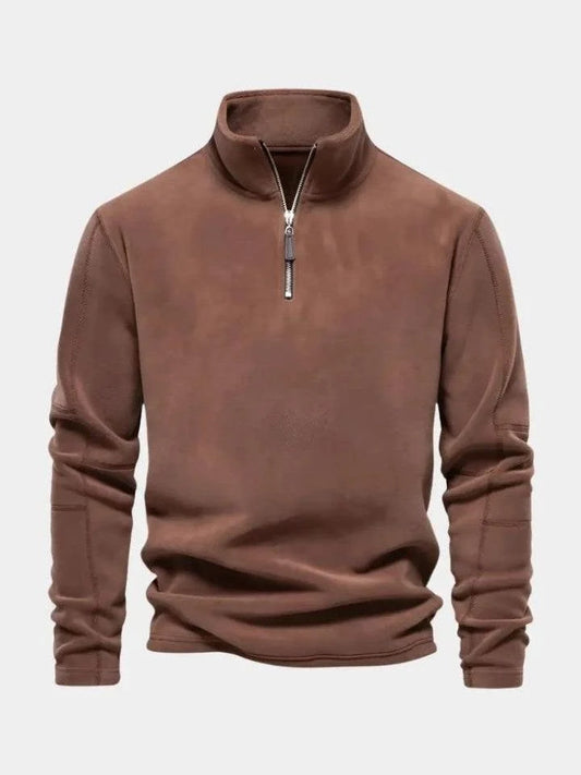 ROBERTO | JERSEY CUELLO ALTO CON CREMALLERA