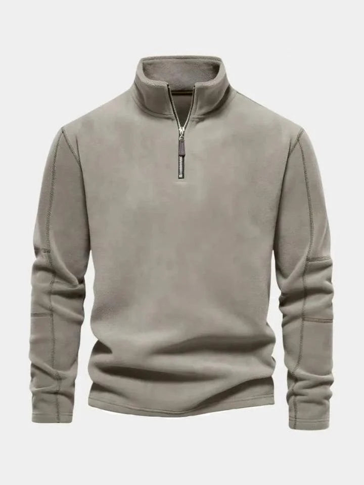 ROBERTO | JERSEY CUELLO ALTO CON CREMALLERA