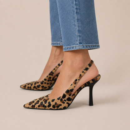 ZAPATO TACÓN ESTAMPADO | LEOPARDO