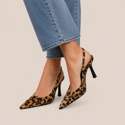 ZAPATO TACÓN ESTAMPADO | LEOPARDO