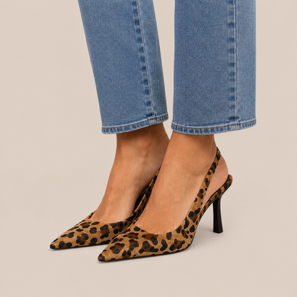 ZAPATO TACÓN ESTAMPADO | LEOPARDO