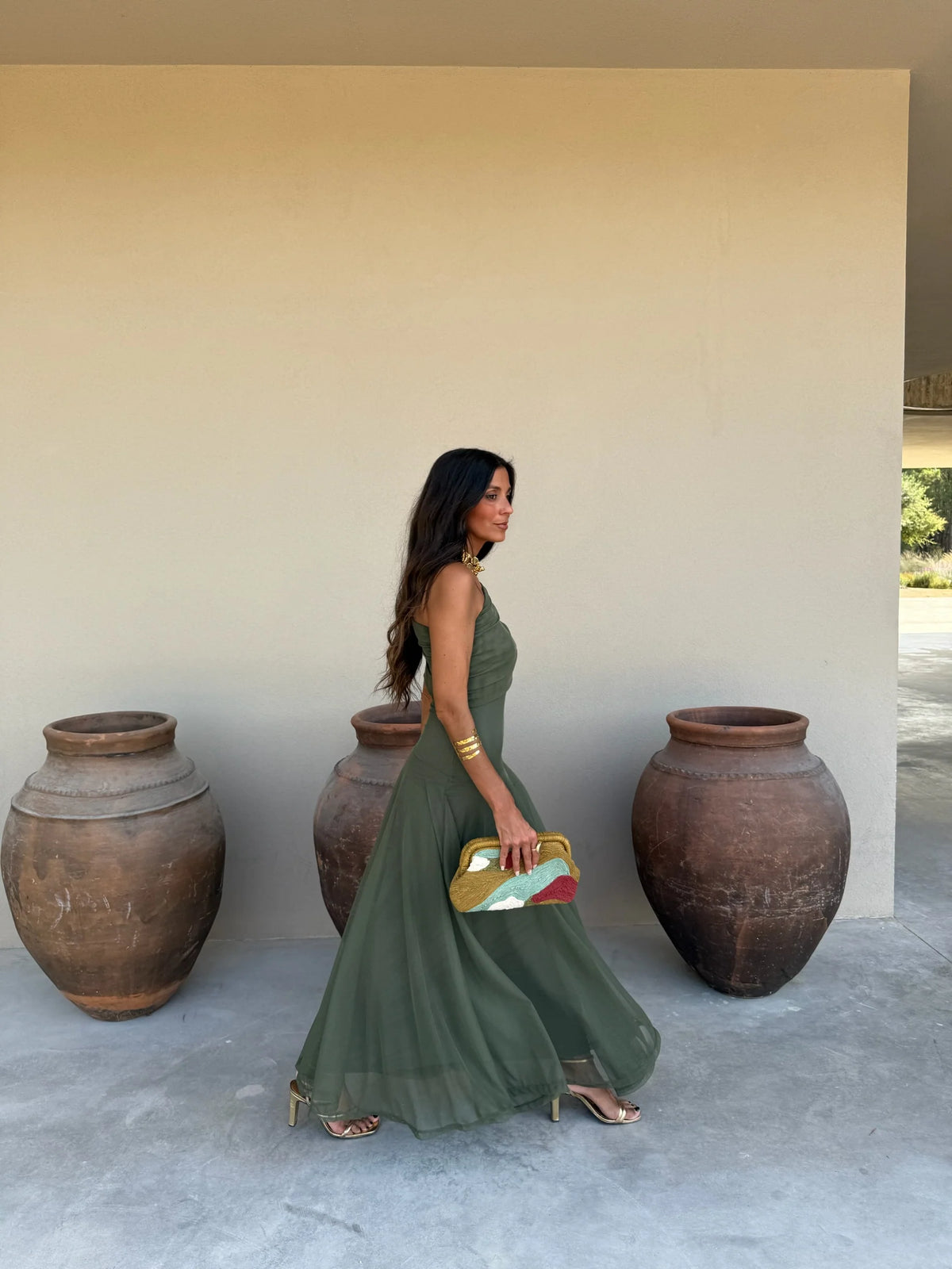 DIANA | VESTIDO BARDOT FLUIDO
