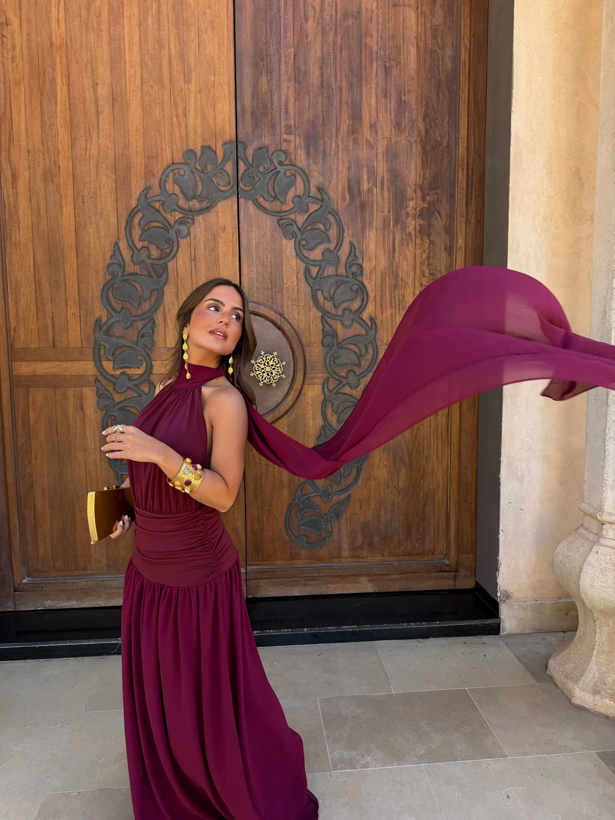 OLIVIA | VESTIDO HATLER DE GASA