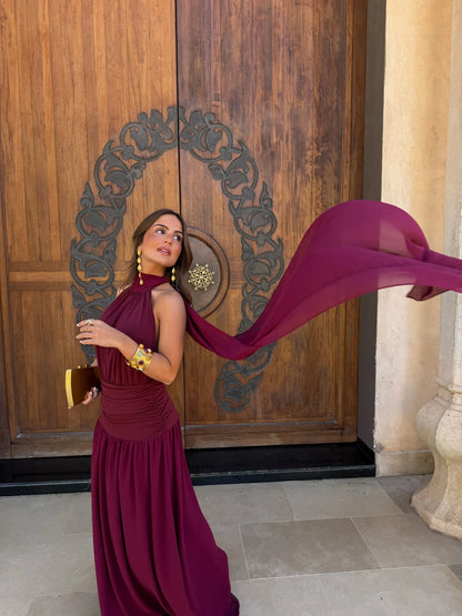 OLIVIA | VESTIDO HATLER DE GASA