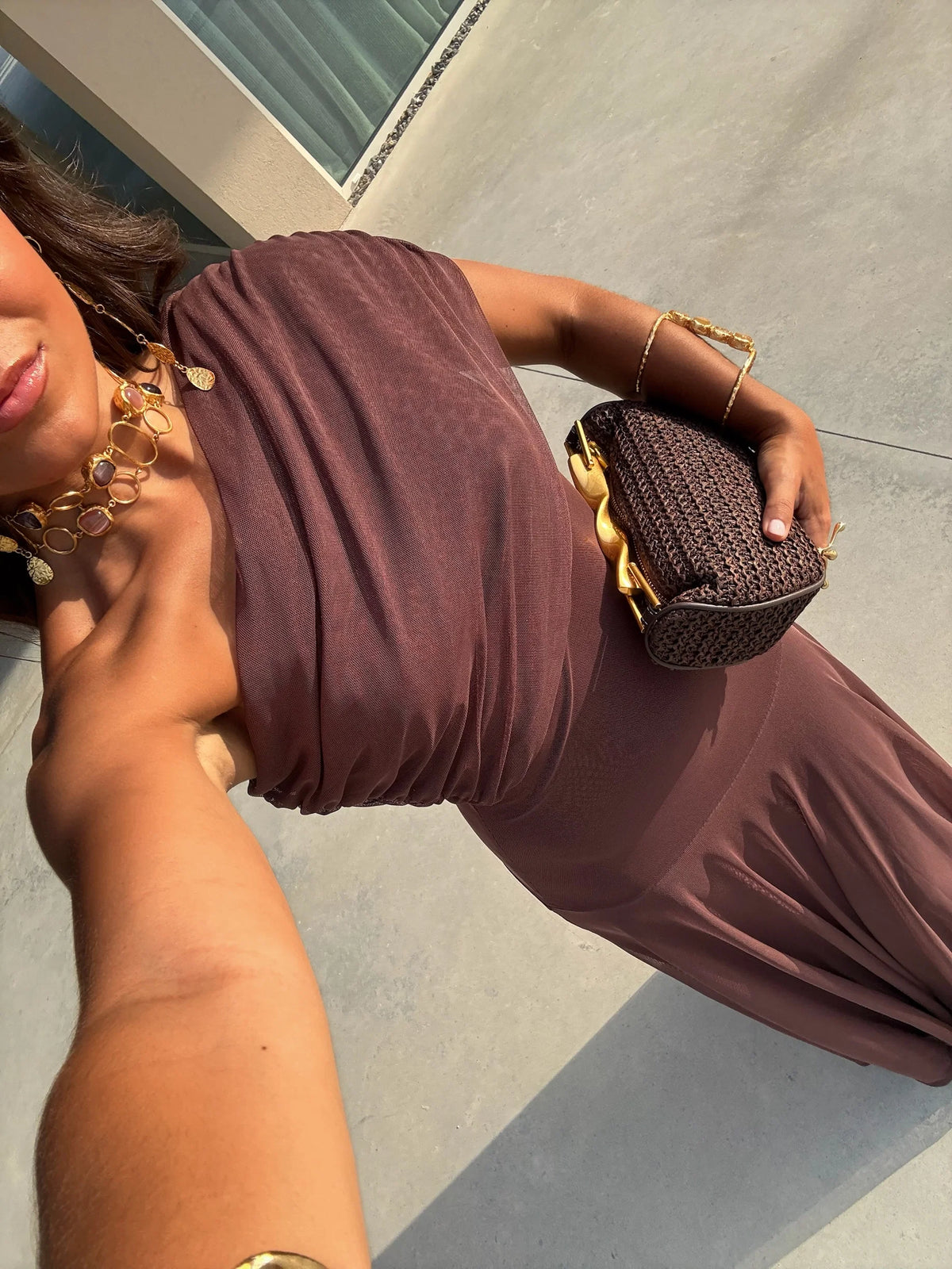 DIANA | VESTIDO BARDOT FLUIDO