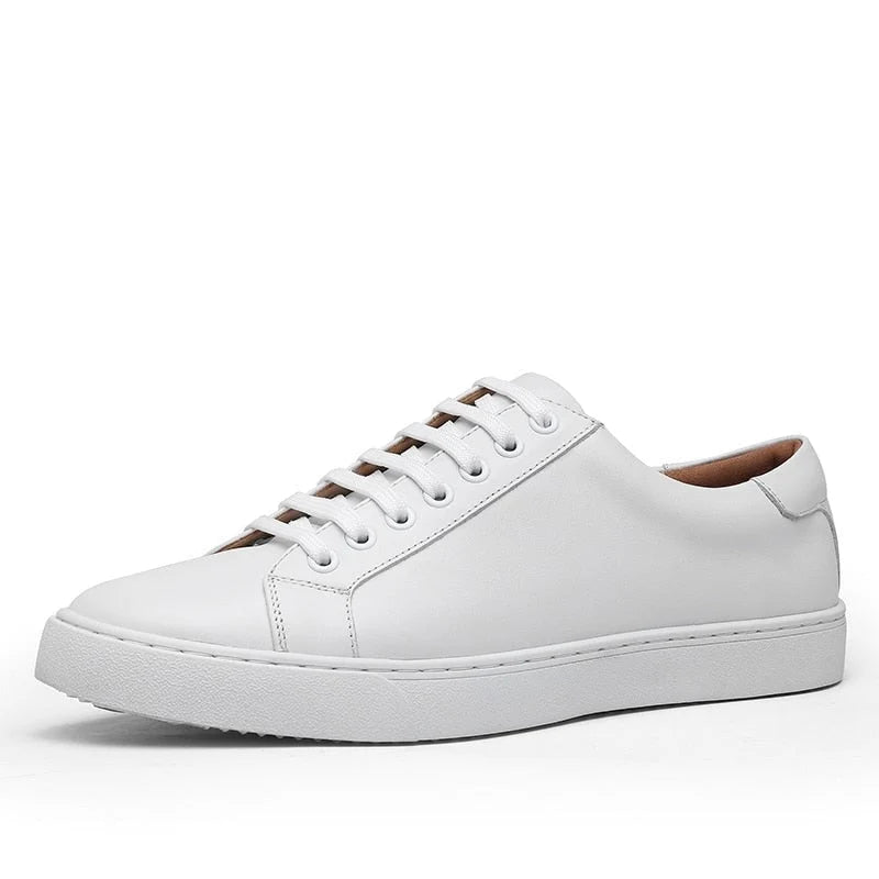 DANTE | ZAPATOS BLANCOS DE PIEL