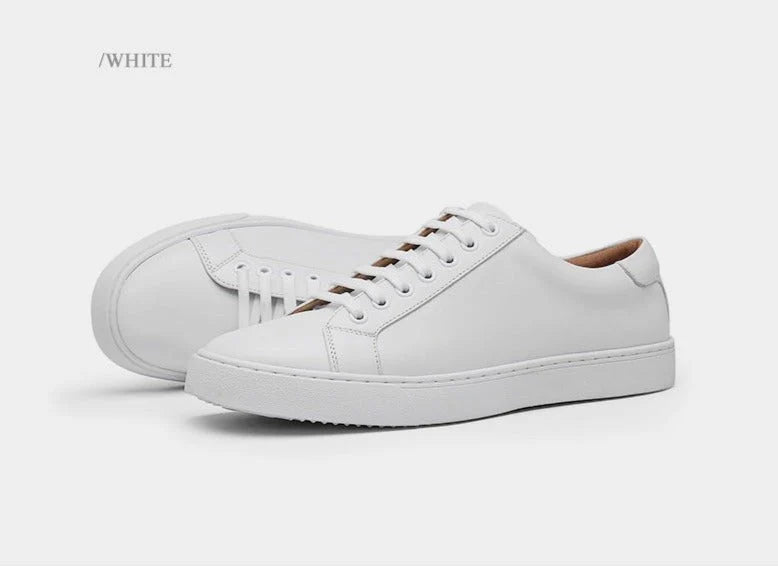 DANTE | ZAPATOS BLANCOS DE PIEL