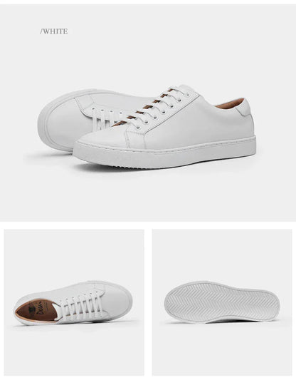 DANTE | ZAPATOS BLANCOS DE PIEL