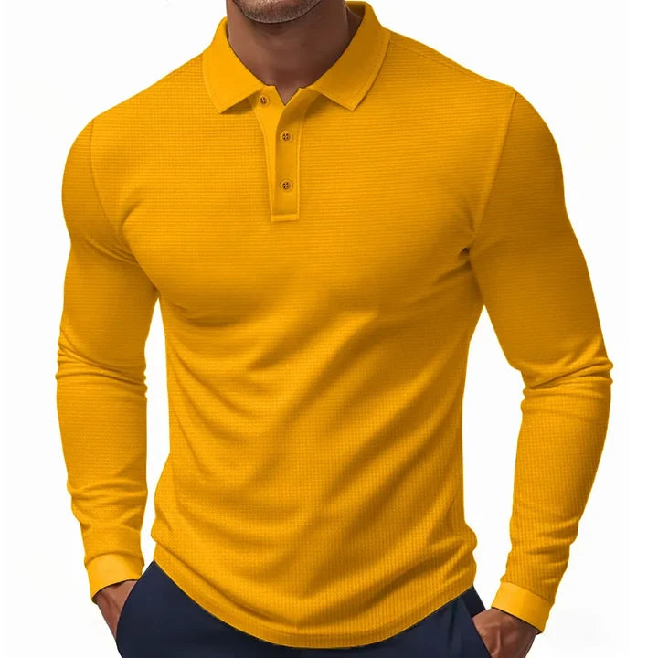 ÁLVARO | POLO LIGERO CON TEXTURA TIPO GOFRE PARA HOMBRE