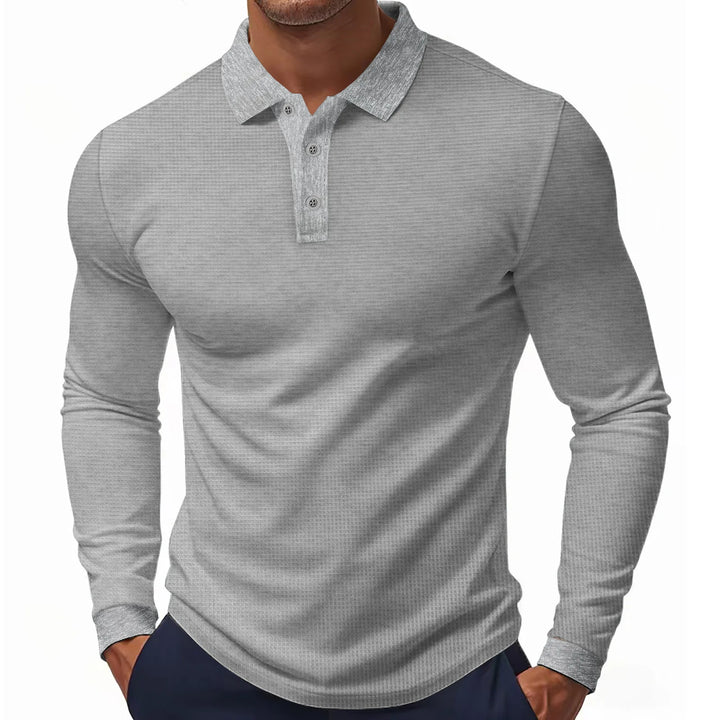 ÁLVARO | POLO LIGERO CON TEXTURA TIPO GOFRE PARA HOMBRE