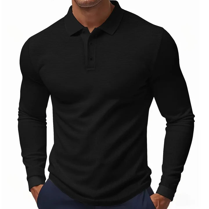ÁLVARO | POLO LIGERO CON TEXTURA TIPO GOFRE PARA HOMBRE
