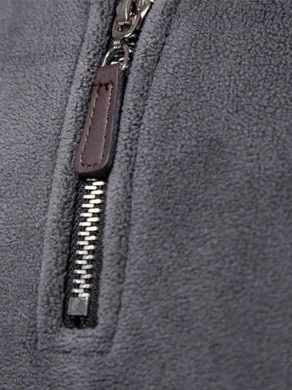 ROBERTO | JERSEY CUELLO ALTO CON CREMALLERA